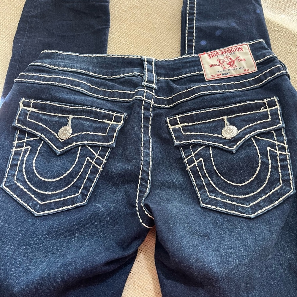 True Religion Women's Skinny Jeans Size 27 - Picture 6 of 9